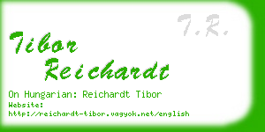 tibor reichardt business card